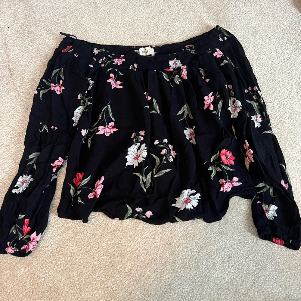 Floral Off-Shoulder Blouse